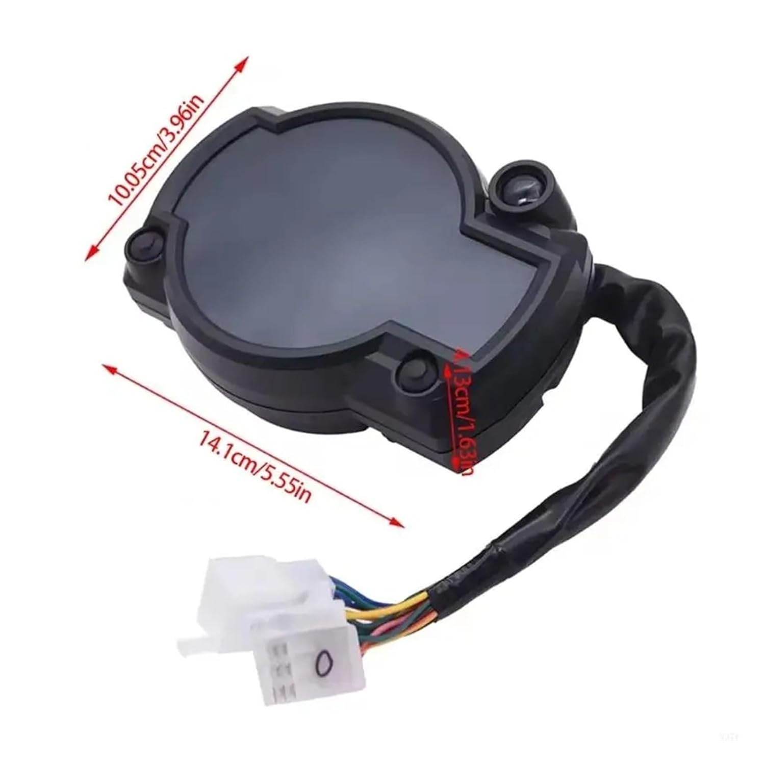Motorcycle Speedometer Tachometer ABS Digital Motorcycle 12V Universal Speedometer Instrument Cluster Meter Gauge Tachometer Odometer