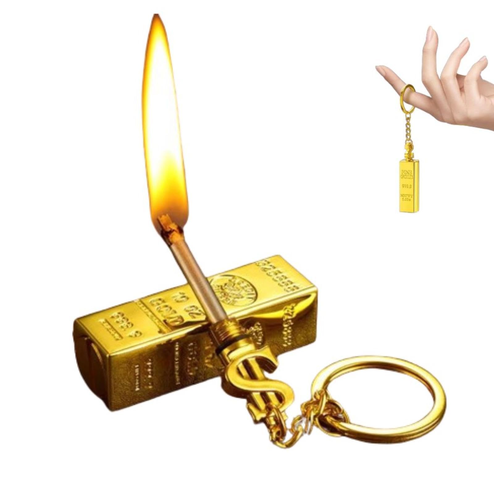 Ｗカップ！カーボベルデ！手に入らないダウンタウン浜田大明神 黄金キーホルダー！ Amazon.co.jp: 1万回使える金塊デザインのマッチ 防水マッチ