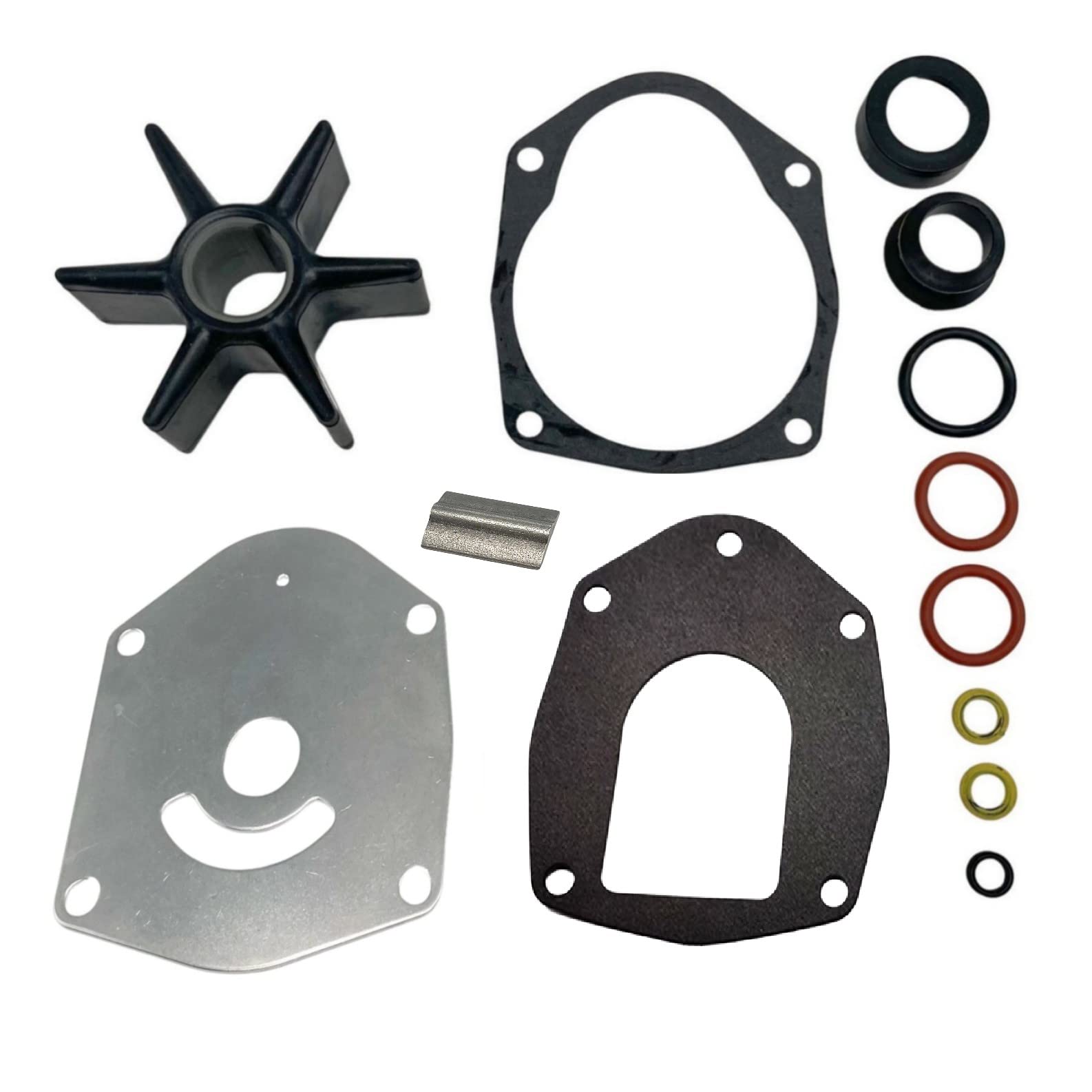 HeuroFosh 47-43026Q06 Water Impeller Kit Replacement for Mariner Mercury Mercruiser Alpha One Gen 2 40-250 HP Sierra 18-3214