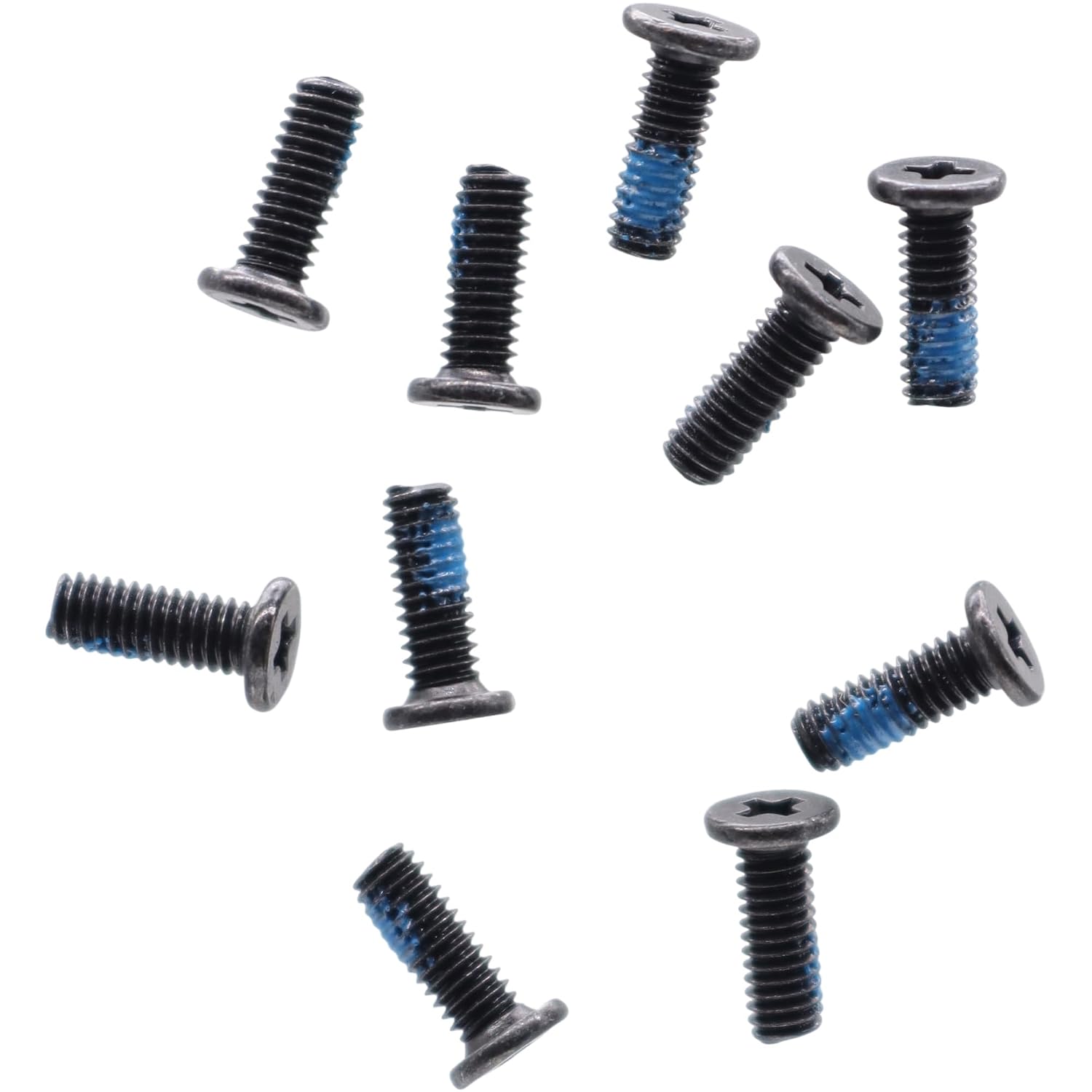 10X M2.5 x 6.0mm Phillips Flat-Head Screws Replacement for Dell HP ASUS Lenovo Acer Laptop Desktop, Bottom Case, SATA HDD, LCD Bezel