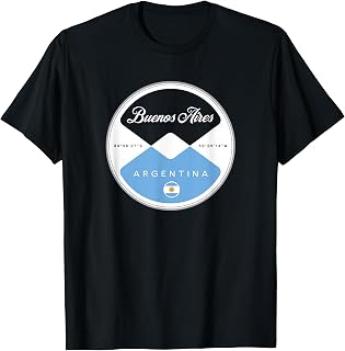 Buenos Aires Argentina Circle Graphic T-Shirt