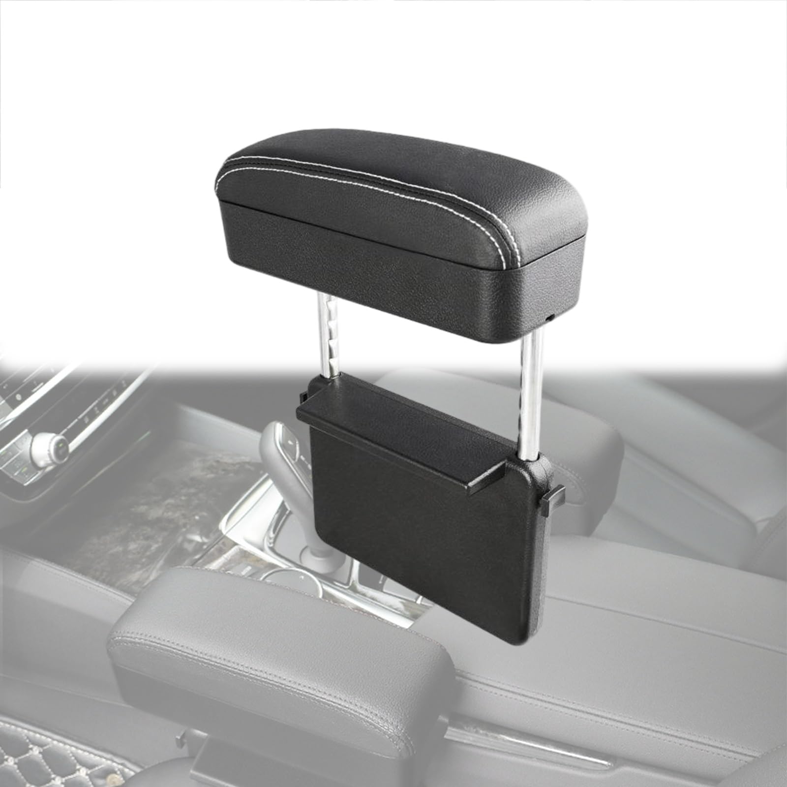 Amazon | 車用アームレスト に適用 ホンダヴェゼルRU1/2/3/4型 専用 アームレストカバー マルチ機能 滑り止め付き 大容量収納ボックス 付き 運転席 助手席 コンソールボックスカバー PUレザー ステンレス支架付き 車中泊 長時間運転(A黒白線) | 外付コンソールボックス ... ホンダヴェゼル RU1/2/3/4型モデル専用 車用アームレストクッション 収納ポケット付き 高さ調整可能 滑り止め付き 汚れ 傷防