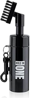 HoleInOne - Golf Club Groove Cleaning Brush with Built in Water Spray and Hook