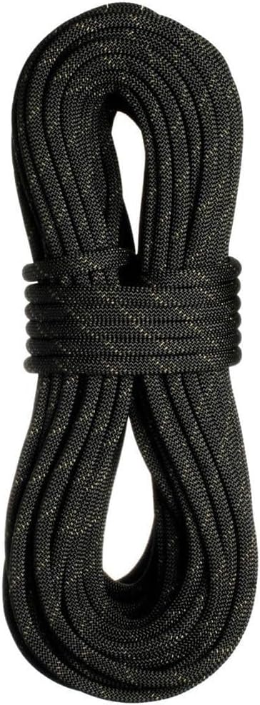 Sterling 9mm HTP Static Rope for Mountaineering and Rescue - Black - 300FT