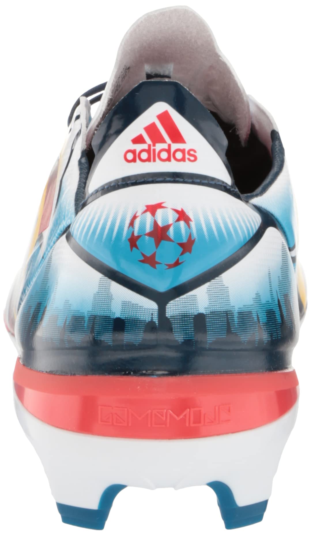 adidas Buty piłkarskie unisex Gamemode Firm Ground, Biały Srebrny Metaliczny Pantone, 42 EU