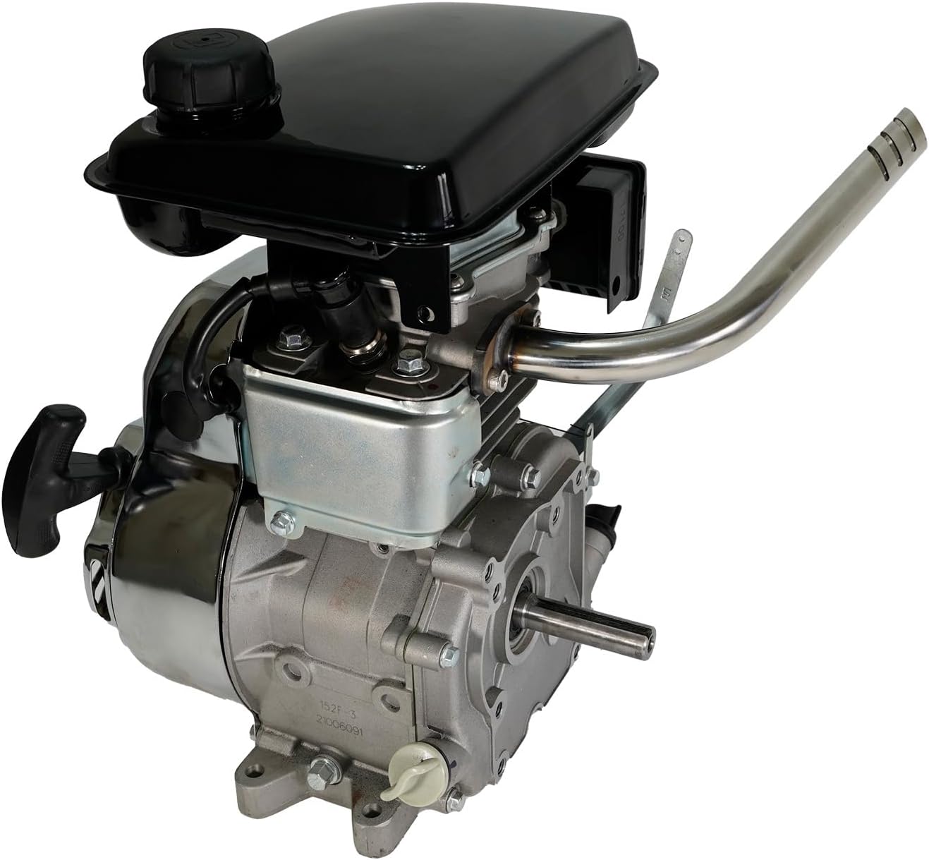 JMCHstore Header Exhuast Pipe Kit for Lifan 79cc Monster Mega Moto MM80 MMB105, Coleman RB100 105cc, Motovox MBX10 Orxyearth Dirt Kids Mini Bike Engine MMK80 Go Kart (Silver)