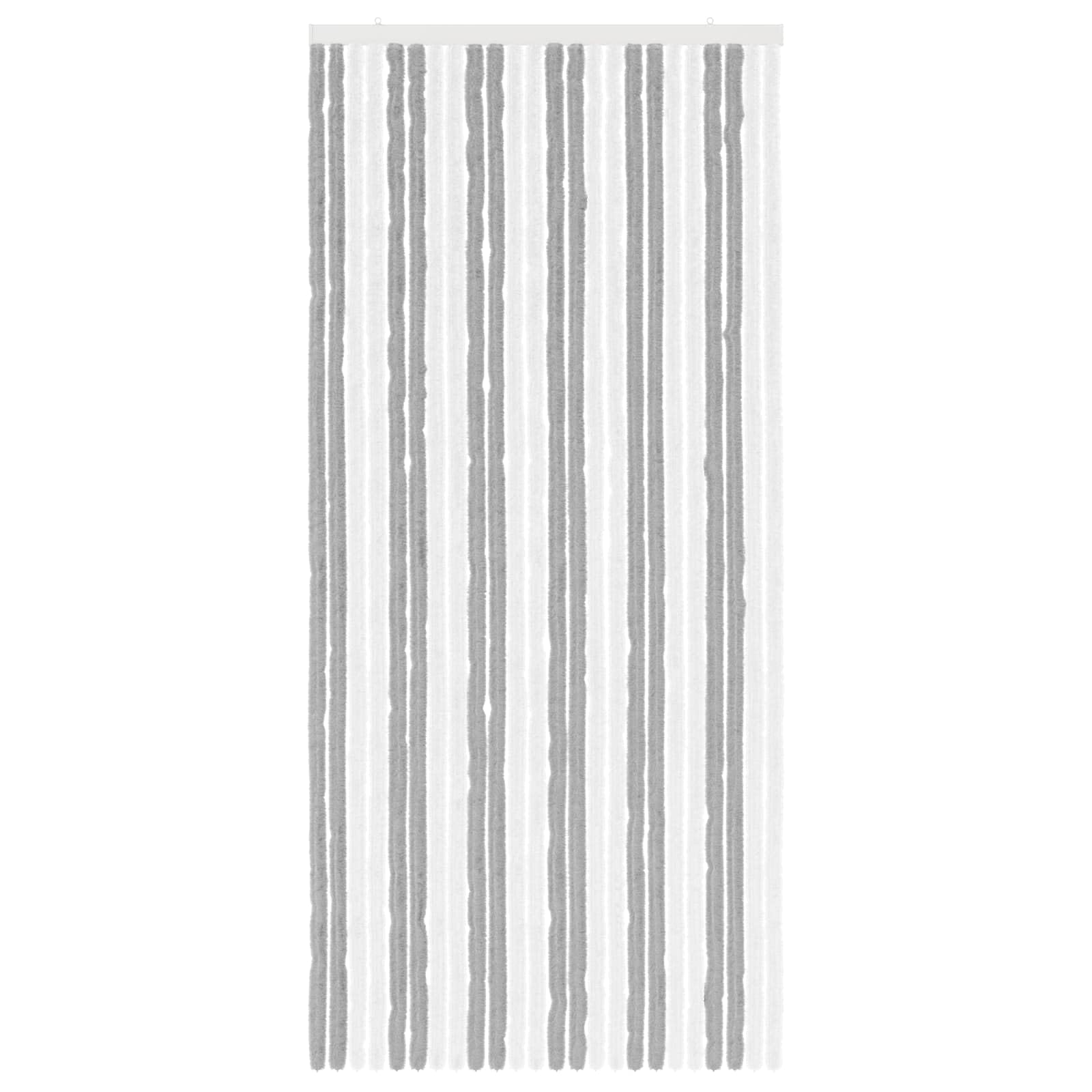 Zanzariera in ciniglia, 100 x 220 cm, per porte, finestre, balconi, terrazze, con chiusura automatica, ingresso dell'aria