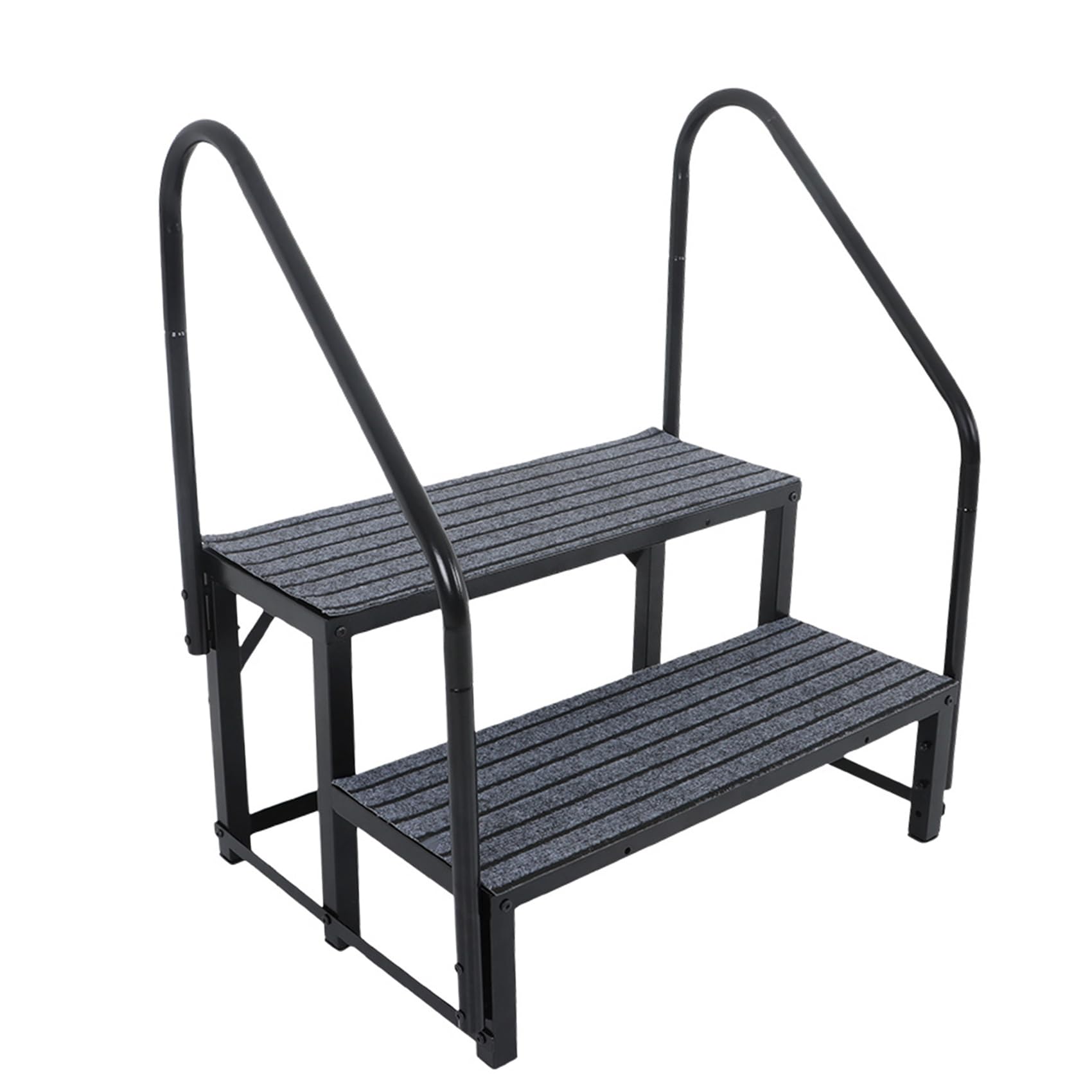 4 Step Rv Ladder Step Ladder 3 Step 4-Step RV Ladder With Handrail – Heavy Duty 660 Lbs ...