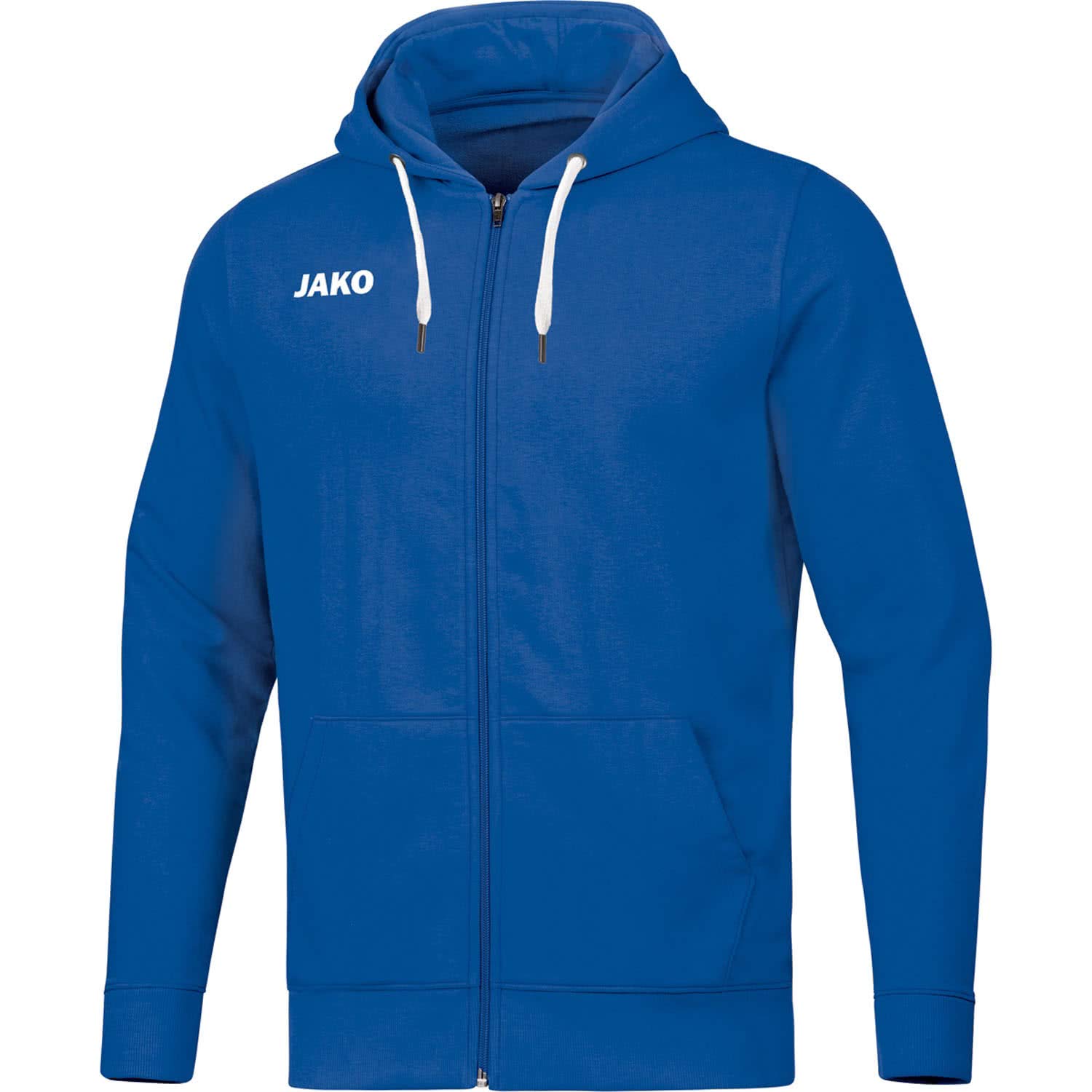 JAKO Men's Base Hooded Jacket, mens, Men's Hooded Jacket, 6865, royal, S