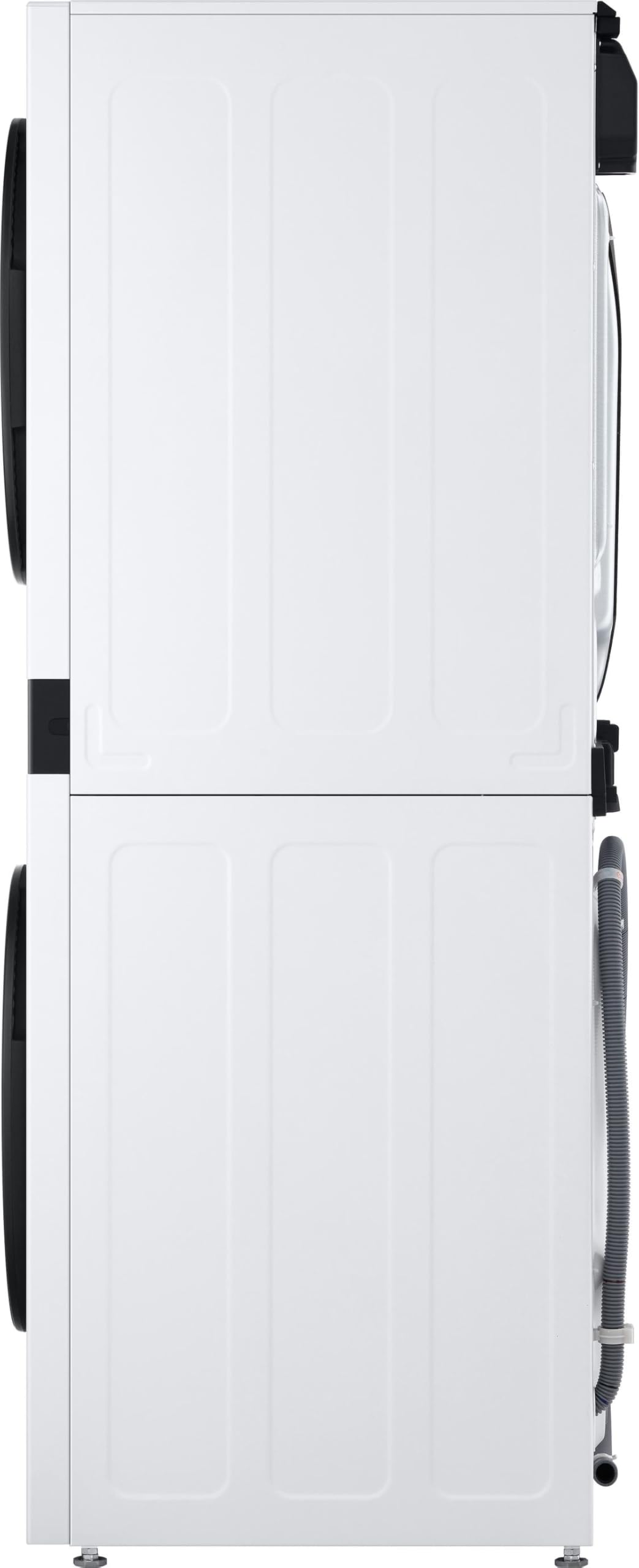 LG WT1210WWF WashTower, Waschmaschine (12 kg, EEK A-10%) und Trockner (10 kg, EEK C) mit One-Touch-Display, TurboWash 360°, AI DD, Dual Inverter Wärmepumpe, Weiß