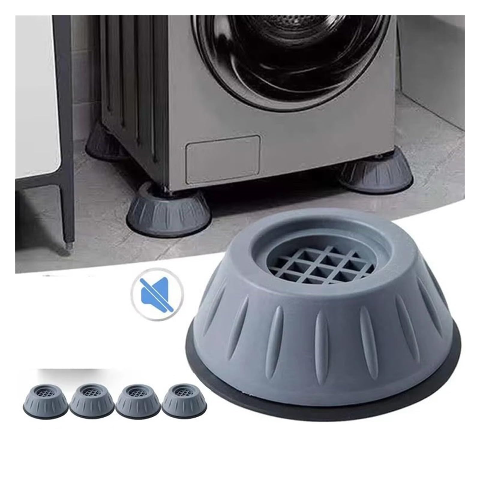 Pies de soporte antivibración 2/8/16 piezas for lavadora(16Pcs)