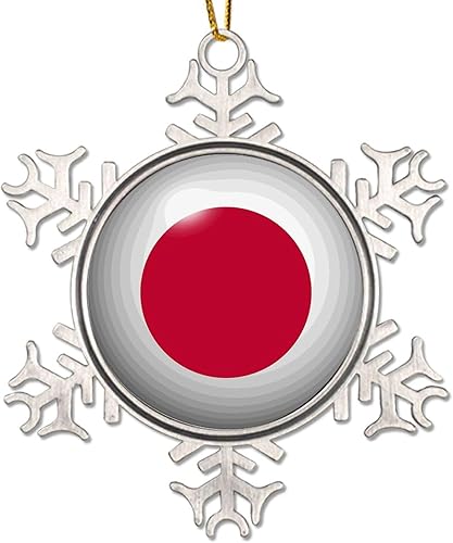 Vista 92 de Bandera de Kenia, adornos colgantes para árbol de Navidad, copo de nieve nacional, adorno de metal, recuerdo de Navidad, regalo de Kenia, decoración