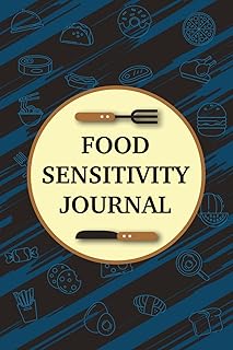 Food Sensitivity Journal: Food Diary & Symptom Tracker for GI Issues (Crohn’s, UC, IBS), Elimination Diets, Eating Disorder, Low FODMAP Diet, & Acid Reflux
