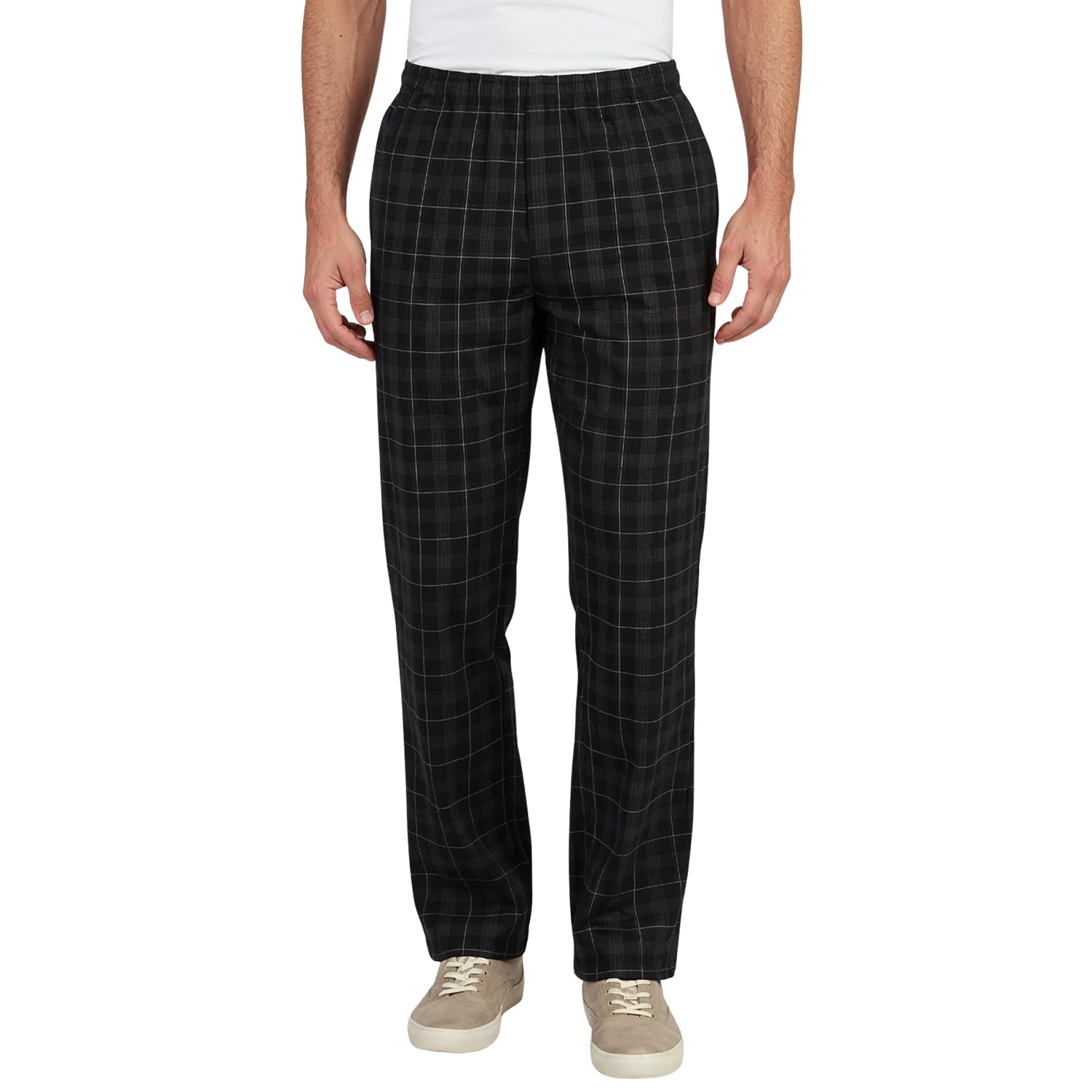 bonjour Men’s Super-Combed Cotton Printed Pyjamas | Regular Fit with Elasticated Waist and Drawstring |Comfortable Loungewear for Men-picture-19