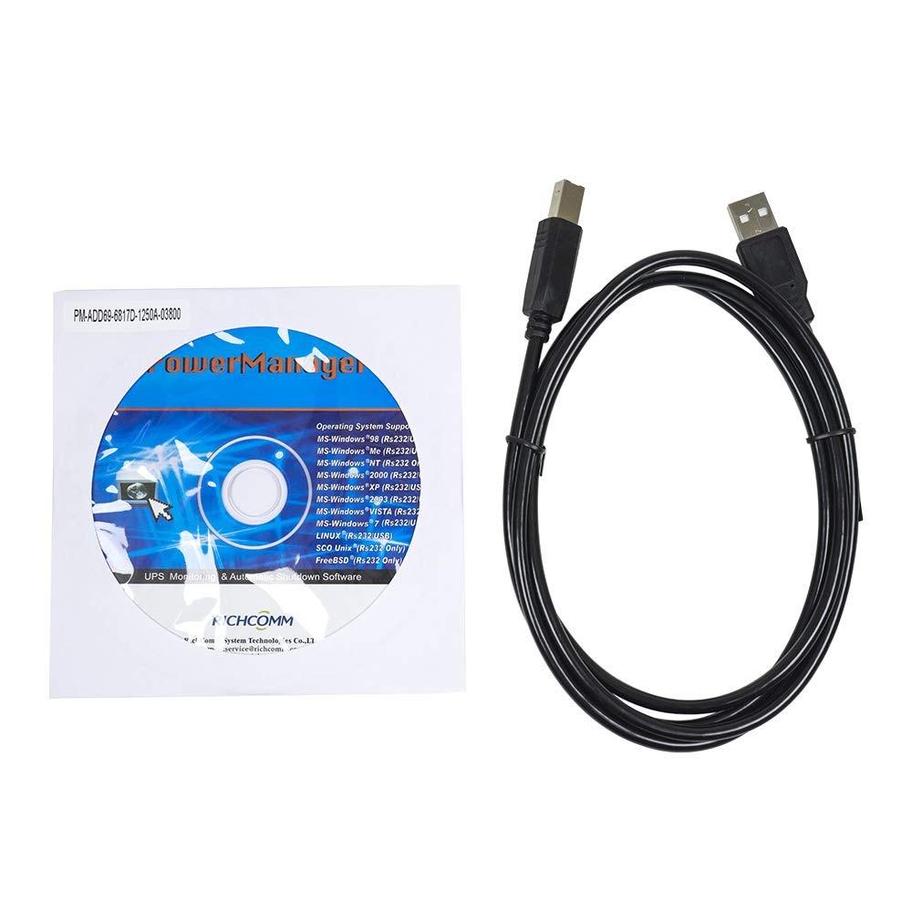 SilverCloud ups SafePC 650AVR Power 360 W Schermo LCD Software di monitoraggio del PC
