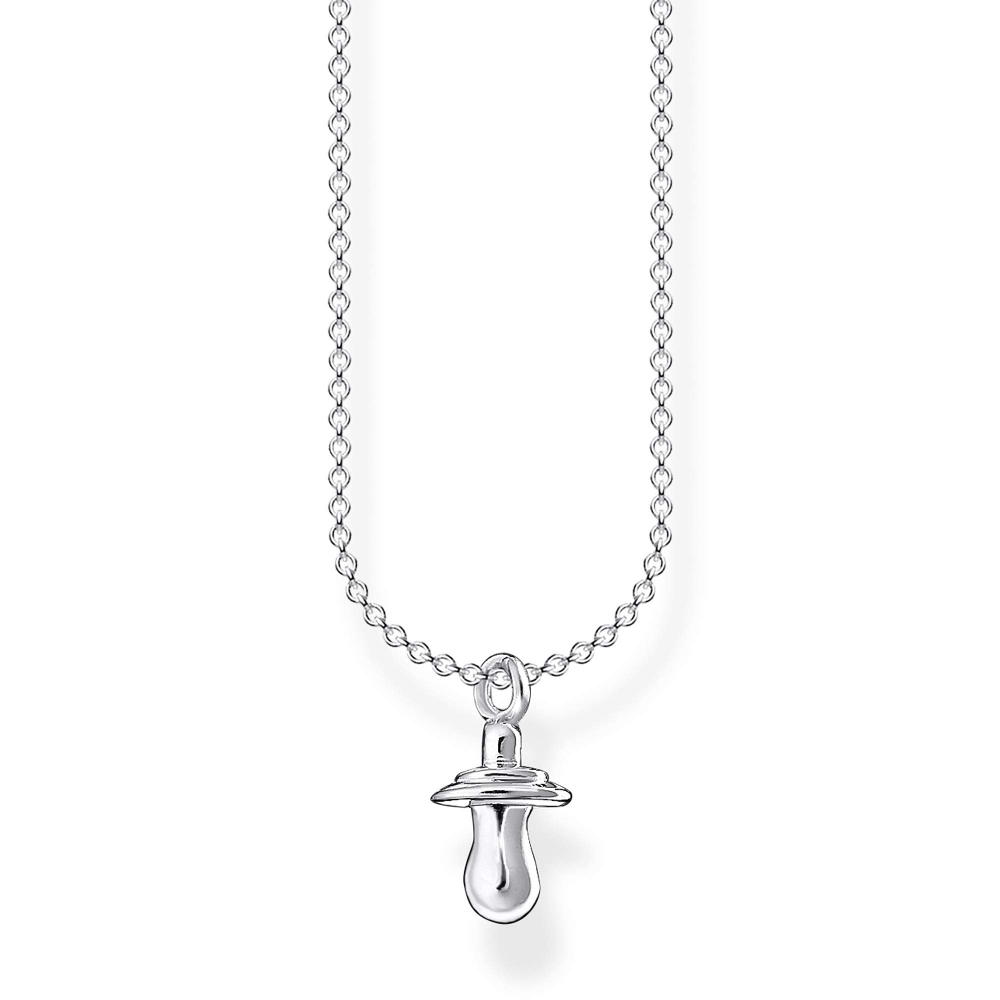 Thomas Sabo Collana da Donna in Argento Sterling 925, Lunghezza 40-45 cm