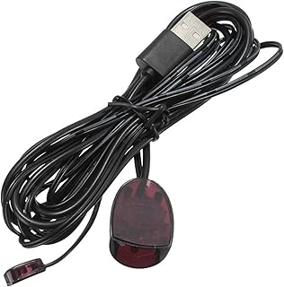 Repetidor de controle remoto infravermelho | Extensor de controle remoto infravermelho – Sistema repetidor infravermelho para TV, set-top box, DVR, PVR, videocassete, receptor de satélite Myjio