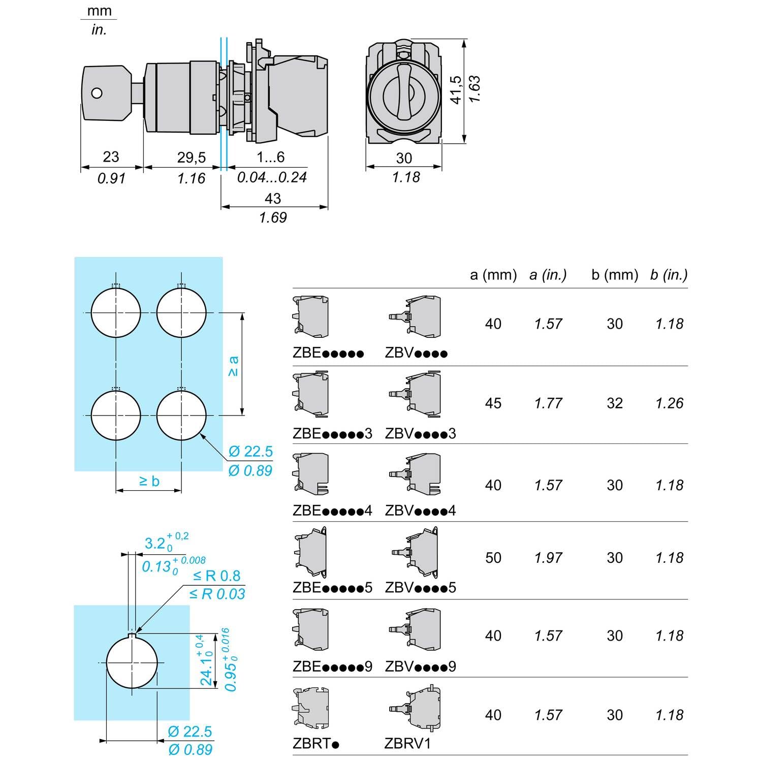 SELECTOR 3POS.NA+NA C.LLAVE