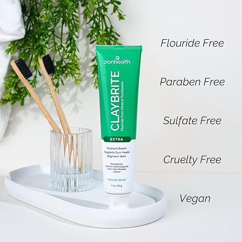 Miniatura 5 de Claybrite Pasta de dientes extra fuerte, 4 onzas