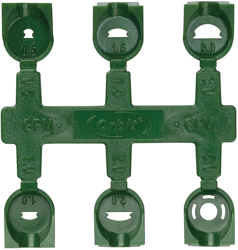 Orbit 55035 Estante de boquillas para rociadores de agua Saturn IIIIV y Titan Gear-Drive Rotor