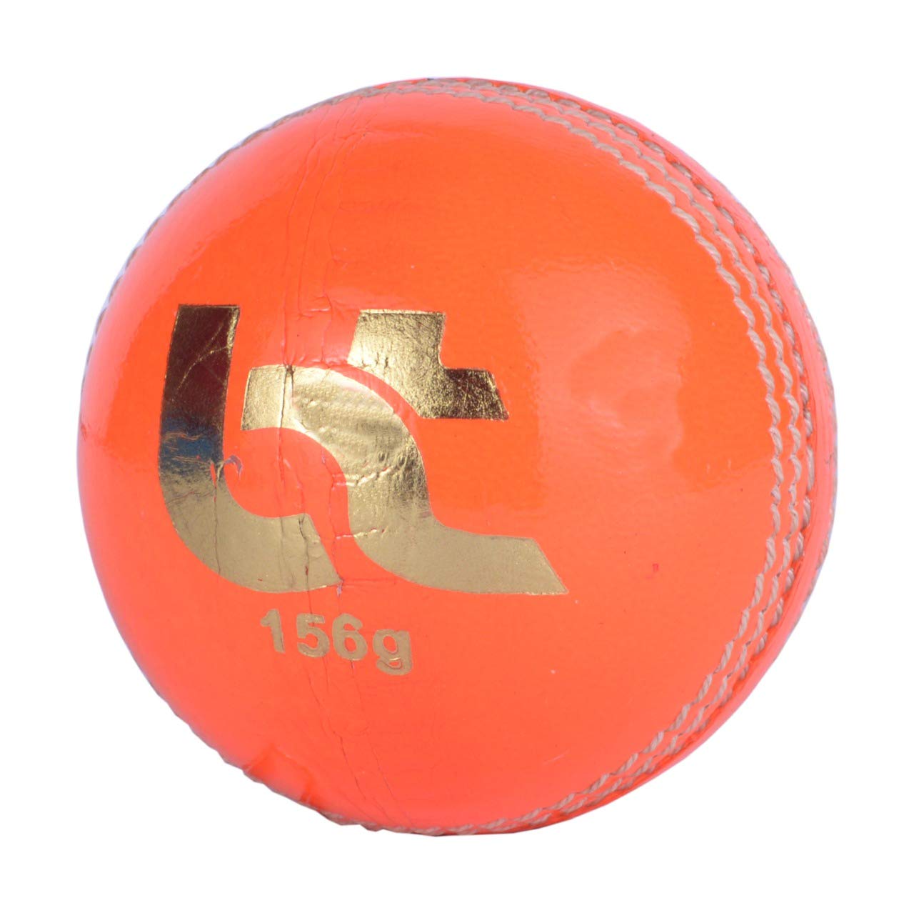 BT Orange Cricket Ball - Pack of 6 Genuine Leather Cricket Balls for International Standard Cricket and Practice | Bat-Friendly Hard Cricket Ball Made from Sustainable Sources | 156g 2 Piece - Image 3
