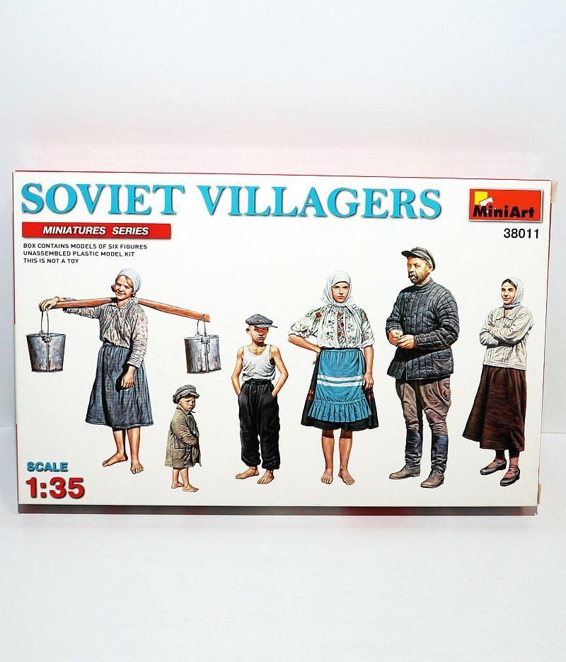 Amazon | ミニアート 1/35 MA38011 ソビエトの村人 WWⅡ ソ連