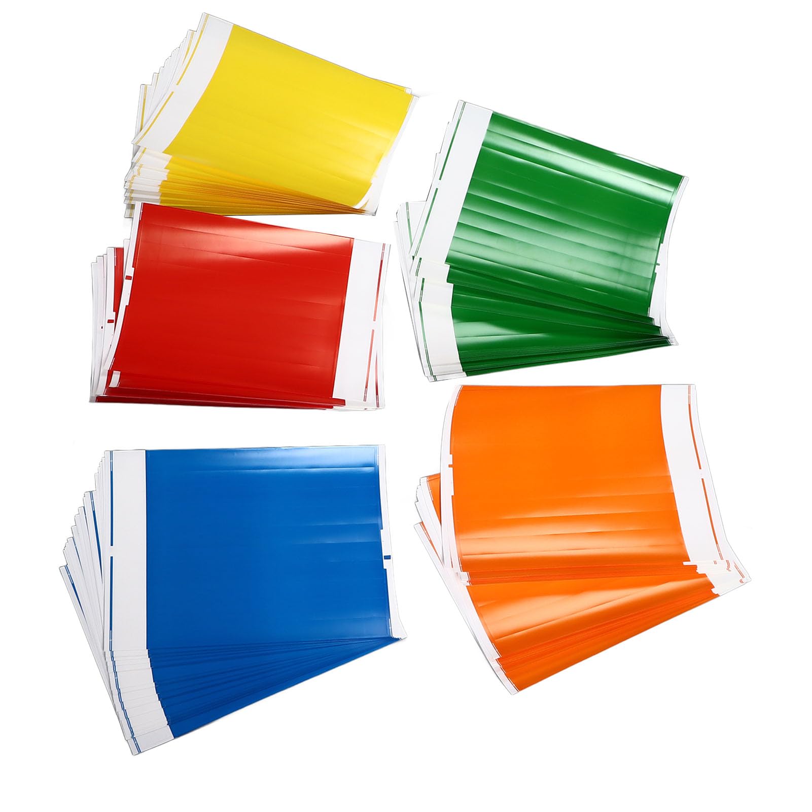 100PCS Bracelets d'Événement Jetables Couleurs Assorties Brassards Adhésifs en Papier Synthétique PP Léger Bracelets d'Identification pour l'Entrée du Festival de Concert de Sport