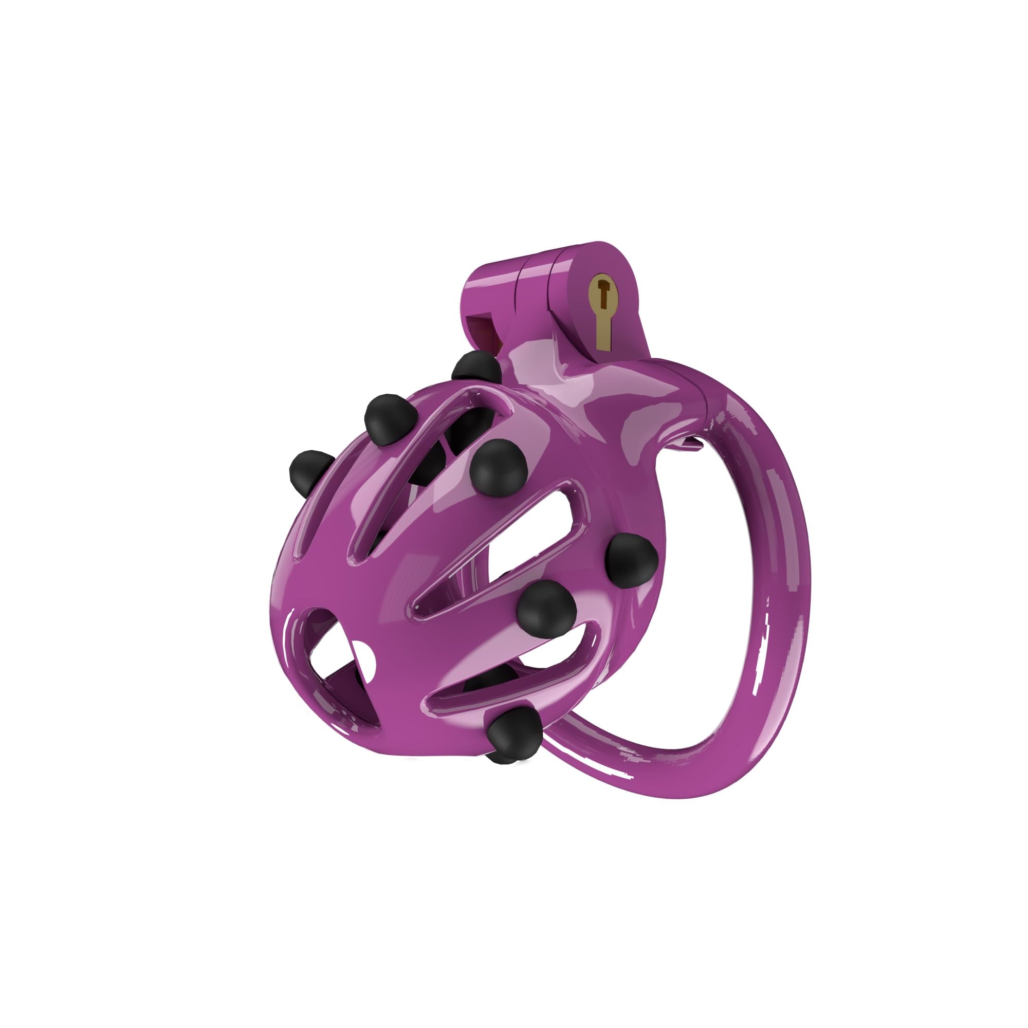 Jaula De Musculación Rosa Con 5 Anillas Ajustables (43-55 Mm) Para Entrenamiento En Casa