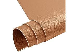 All-Purpose Rose Gold Faux Leather Sheets: The Perfect DIY Material for Earrings,...