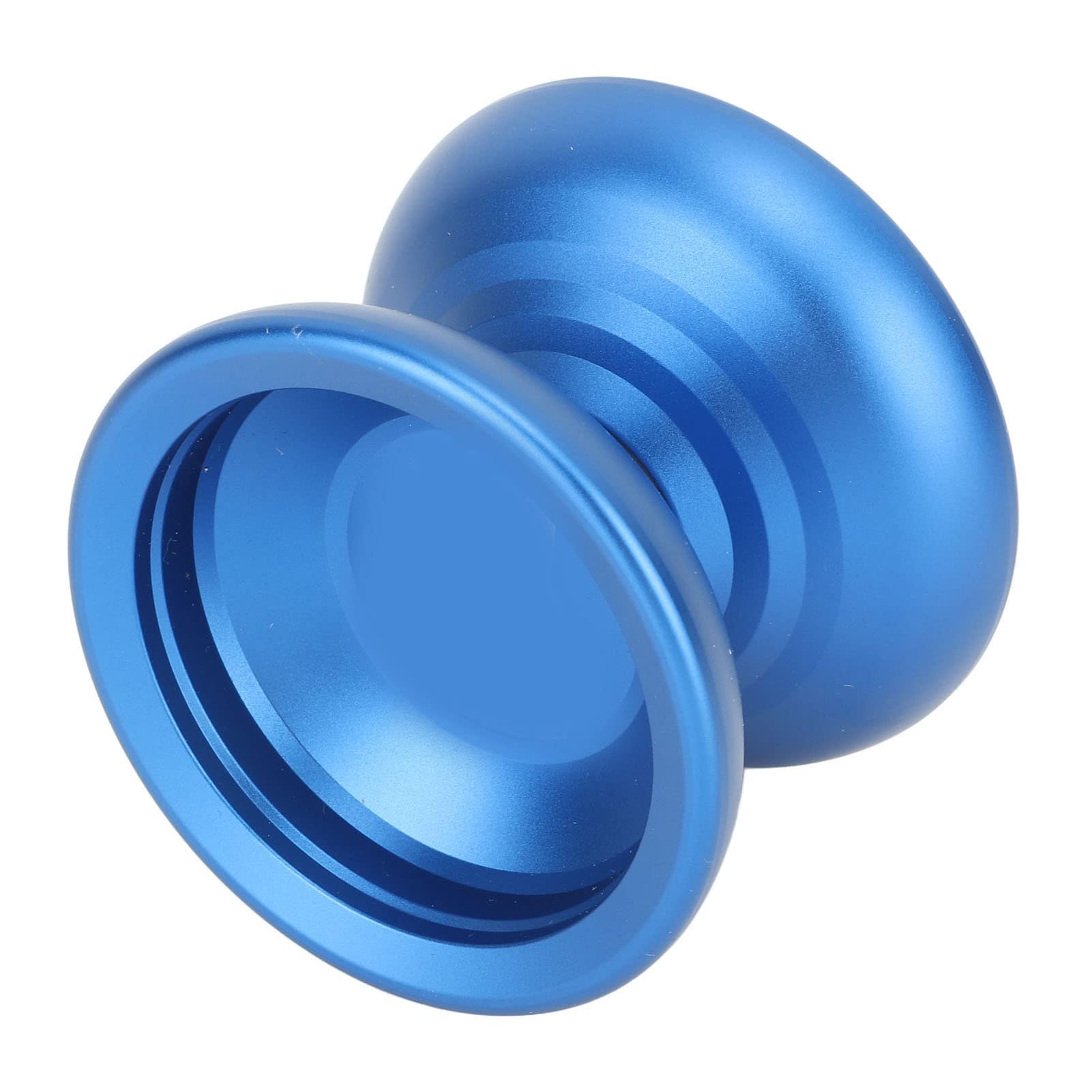 Unresponsive Yoyo, Professional Unresponsive Yoyo Ball Aluminum Alloy Yoyo with Glove and 3 Strings, Unresponsive Bearing Kids Yoyo Ball for Beginner (Blue) (banapoyf5xivaw0bh-11)