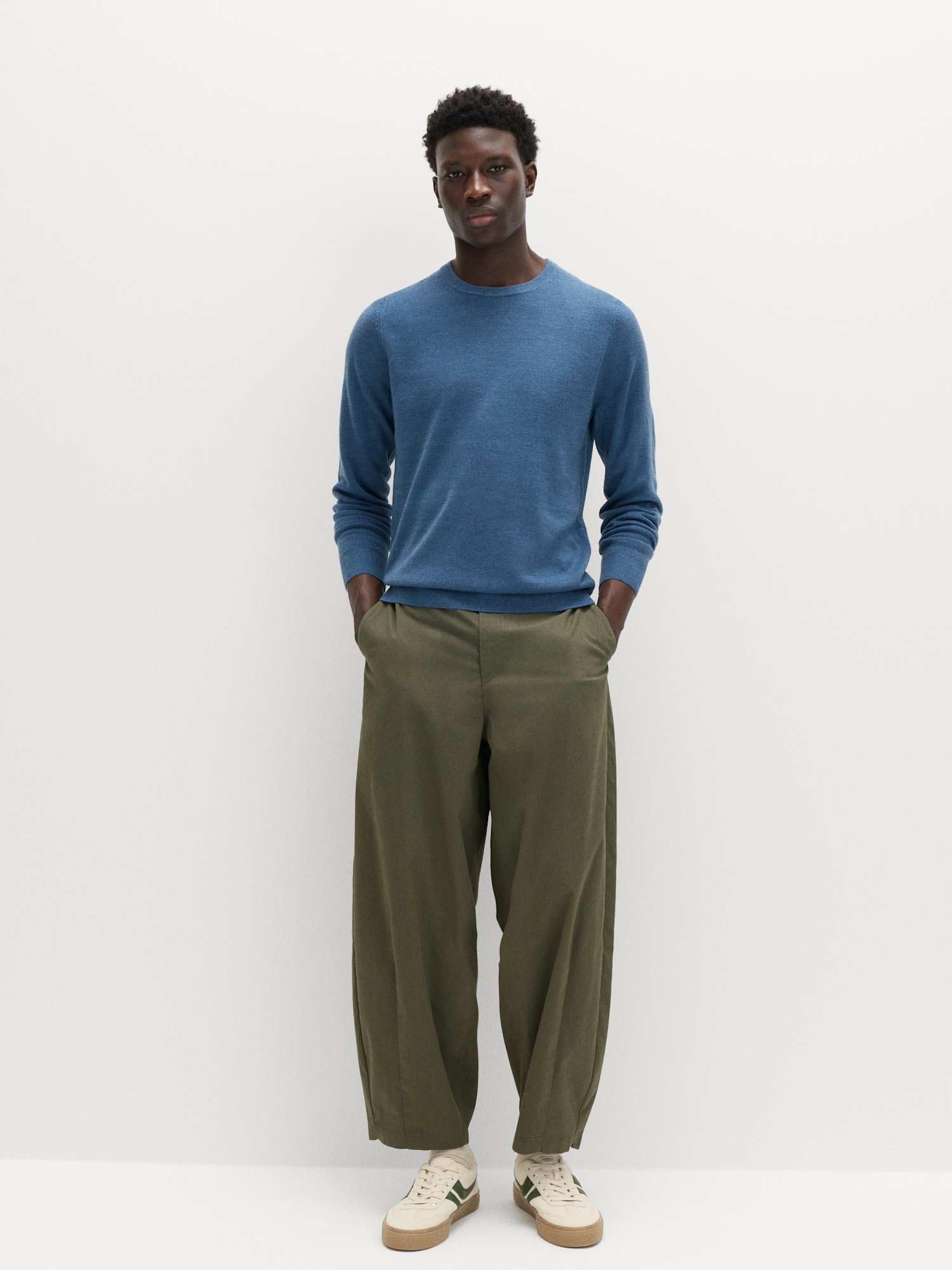 Marks & Spencer Uomo Pullover Cashmilon™ a Girocollo – vestibilità Regolare