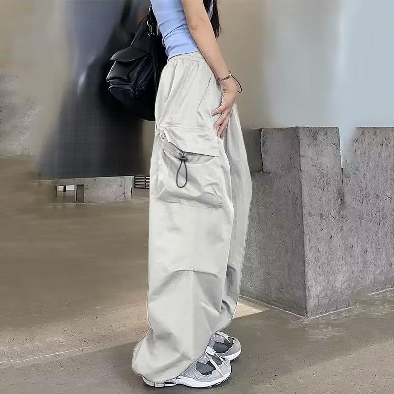Cargo Pants Women Baggy Parachute Pants Woman Mutil Pockets Loose Fit Y2K Casual Pants for Women - Image 3