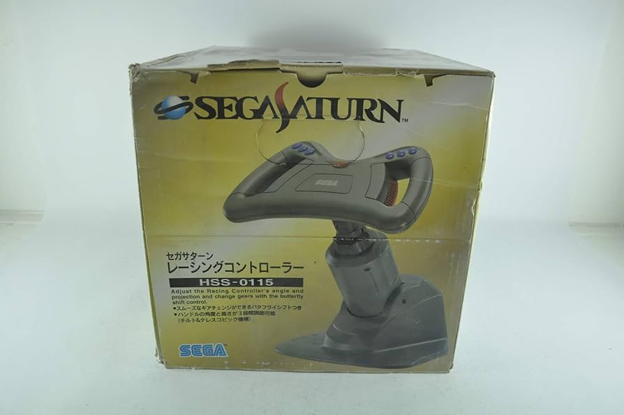 セガサターン　レーシングコントローラー Amazon.co.jp: サターン レーシングコントローラ SS : Video Games