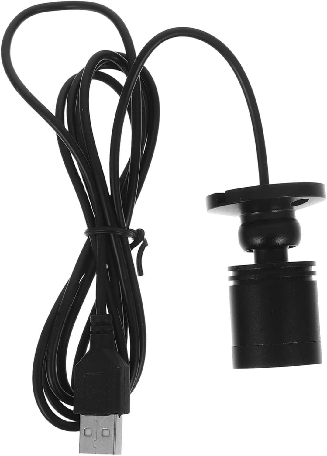 UKCOCO Compact USB LED Spotlight for Indoor Display Cases and Cabinets Warm White Light Accent Lighting for Jewelry Paintings and Showcase Applications