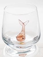 Vista 12 de Vaso de Vidrio 3D para Beber con Linda Figurita de Animal Adentro, Figura de Foca de Vidrio Soplado a Mano Dentro de la Taza, Vaso sin Pie