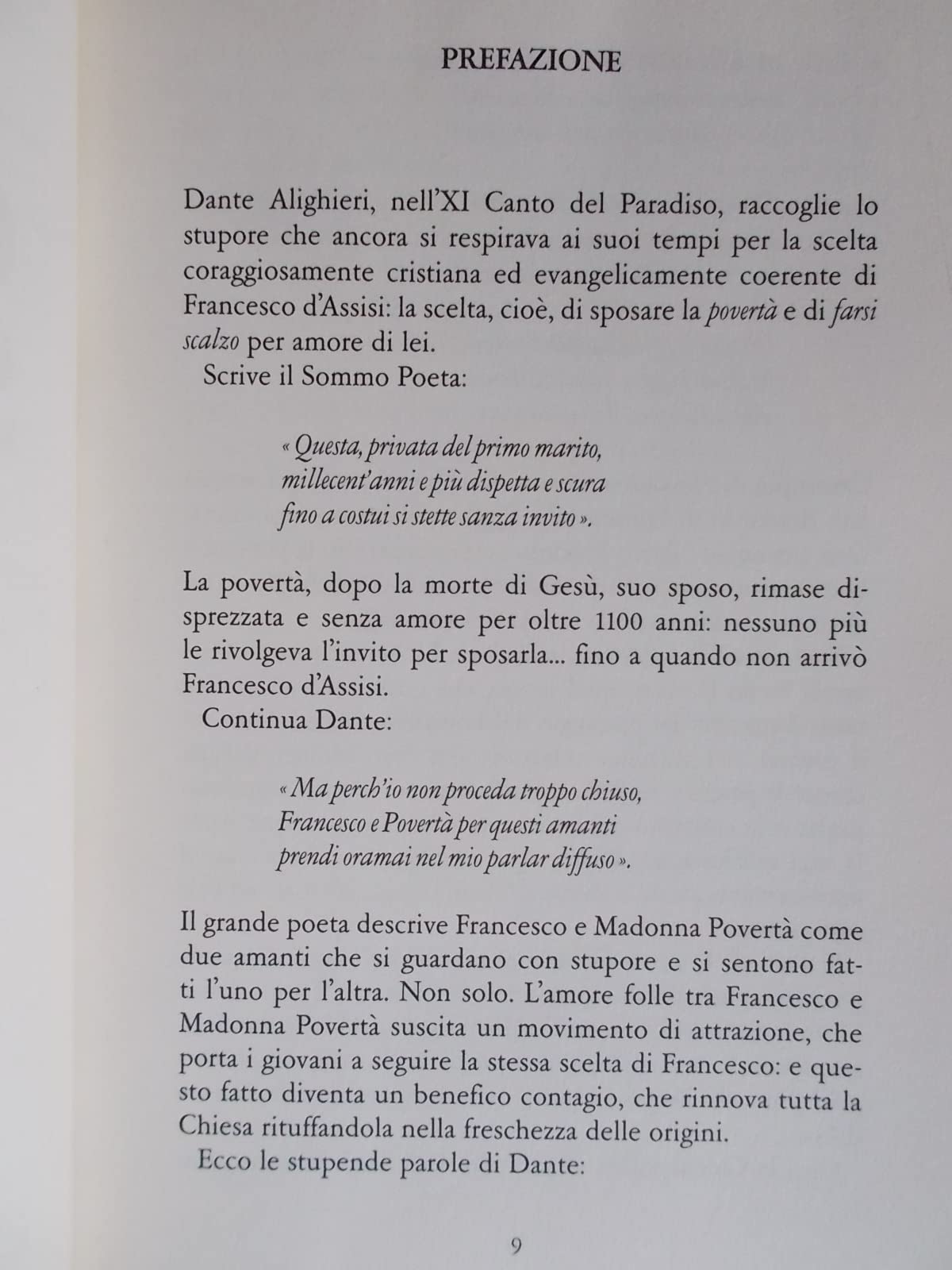 Per una Chiesa scalza
