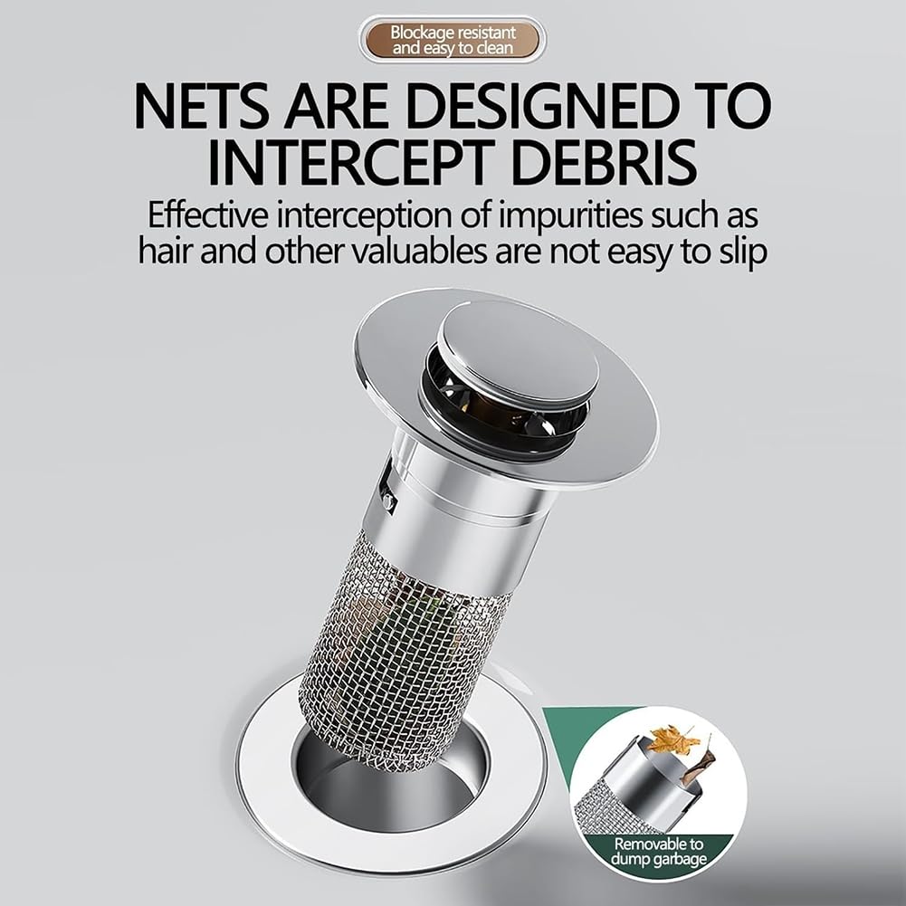 Dissolvant De Bouchons De Vidange De Cheveux, Attrape-cheveux, Outil De Dragage De Tuyaux