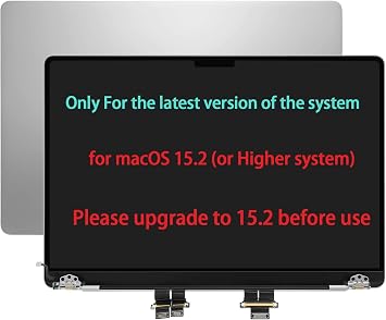 14" Screen Replacement for MacBook Pro A2992 EMC 8407 M1 A2442 2021 EMC 3650 M2 A2779 EMC 8102 M3 A2918 EMC 8304 2023 LCD Screen Display Complete Top Assembly Silver
