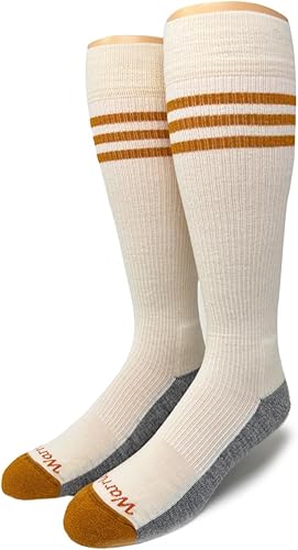 WARRIOR ALPACA SOCKS - Calcetines deportivos de lana de alpaca de compresión de alto rendimiento para hombres y mujeres