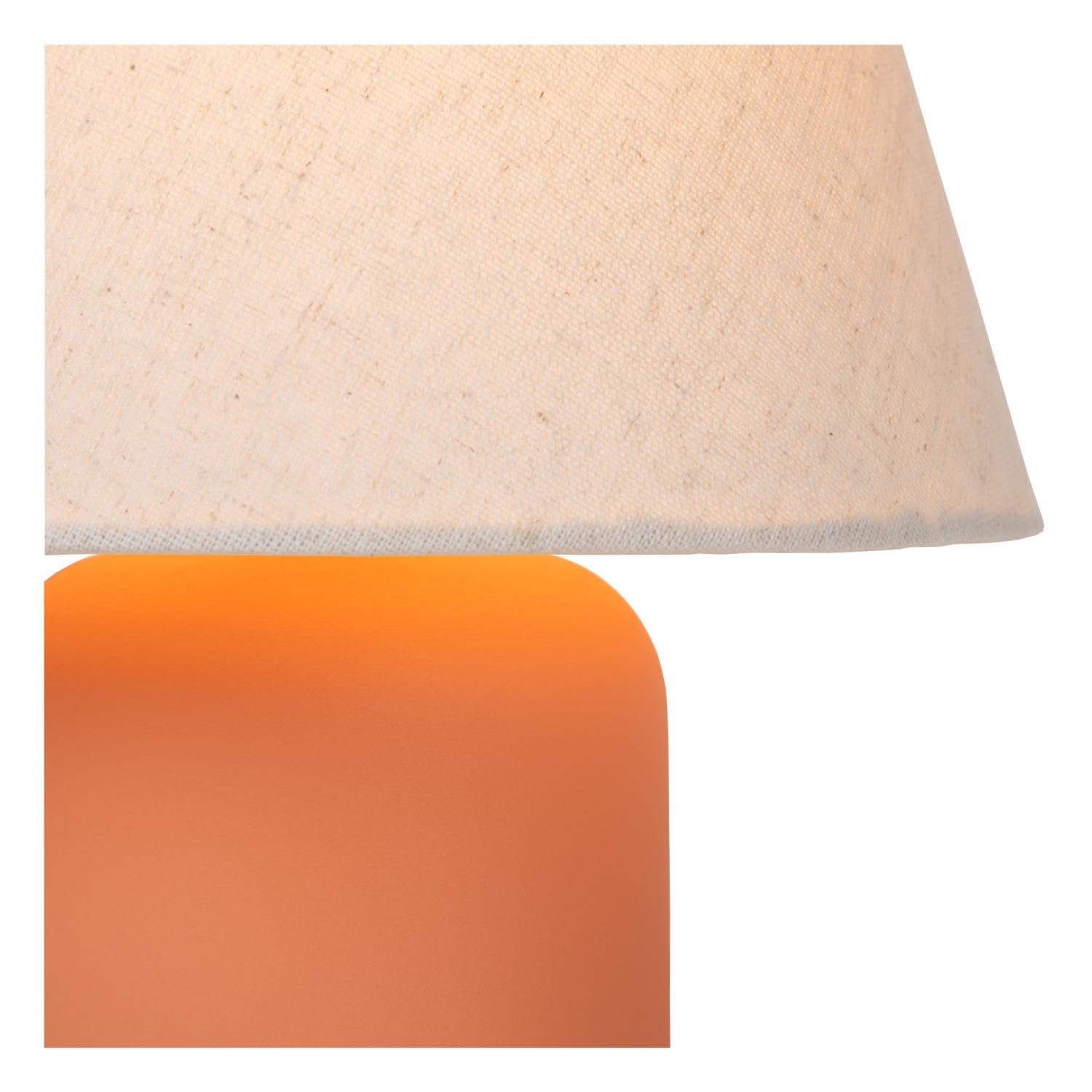 LUCIDE MACIA - Lampe de table - 1xE14 - Terre cuite