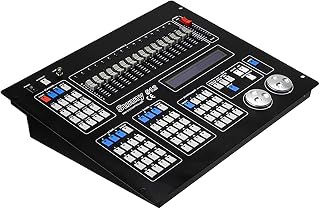 SHEHDS DMX Controller DMX512 DJ Controller LED Digital Display DMX Console DJ Equipment Stage Light Controller for Dj Lights Par Lights Moving Head Lights Party Lights Disco Lights