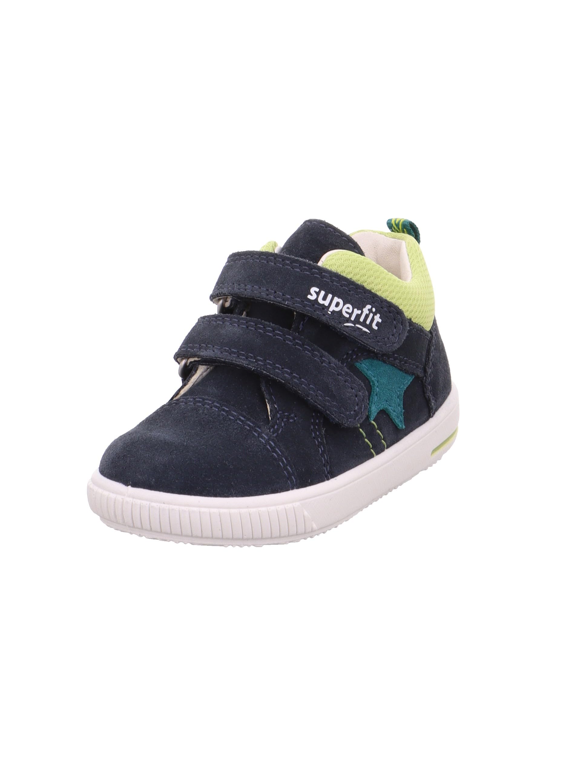 Superfit Moppy, Sneaker, Blau/HELLGRÜN 8020,