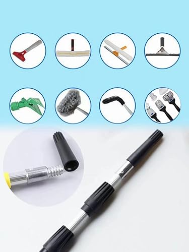 Miniatura 3 de Adaptador de escobilla de escobilla de escobilla de escobilla de ventana, cambia la punta roscada a un ajuste cónico de fricción estándar -2 piezas