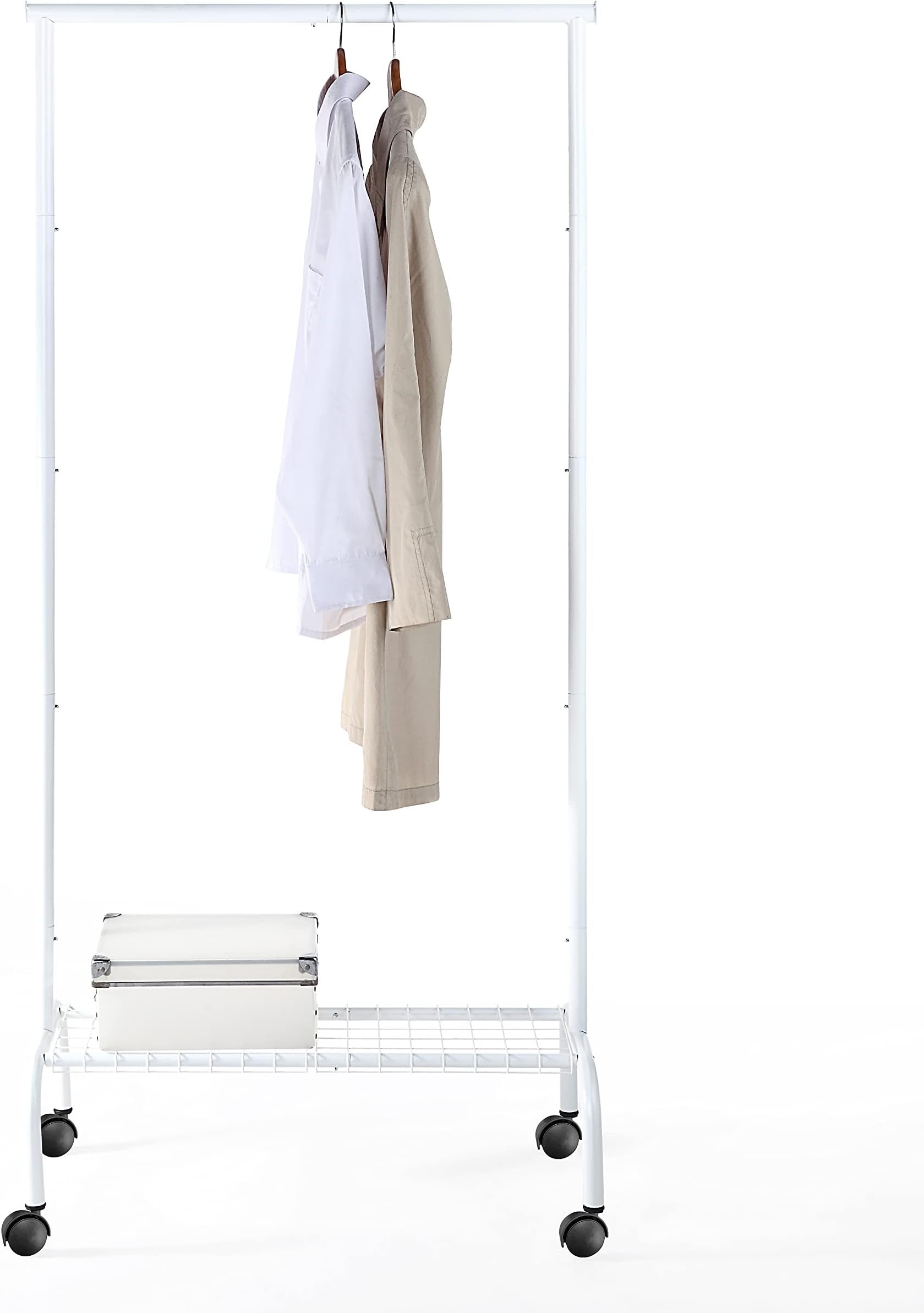 JEFEE Garment Rack Hang Clothes Rack Simple Garment Rack