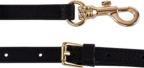 Miniatura 5 de Allzedream - Correa ajustable de cuero genuino para bolso, correa de repuesto de 0.48 pulgadas de ancho