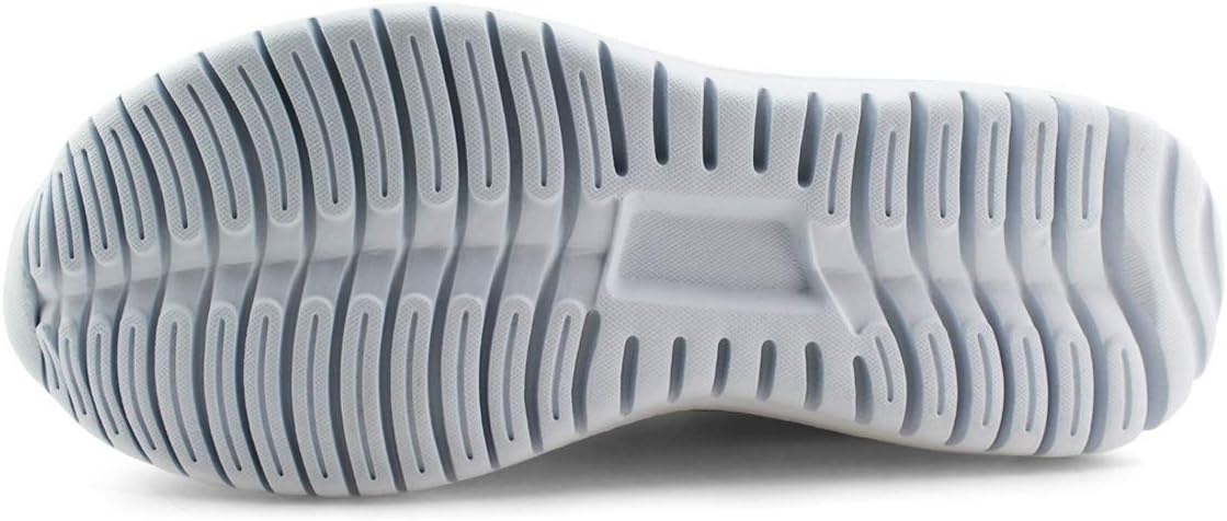 JABASIC Women Lightweight Knit Running Shoes Athletic Walking Sneakers 6 Grey