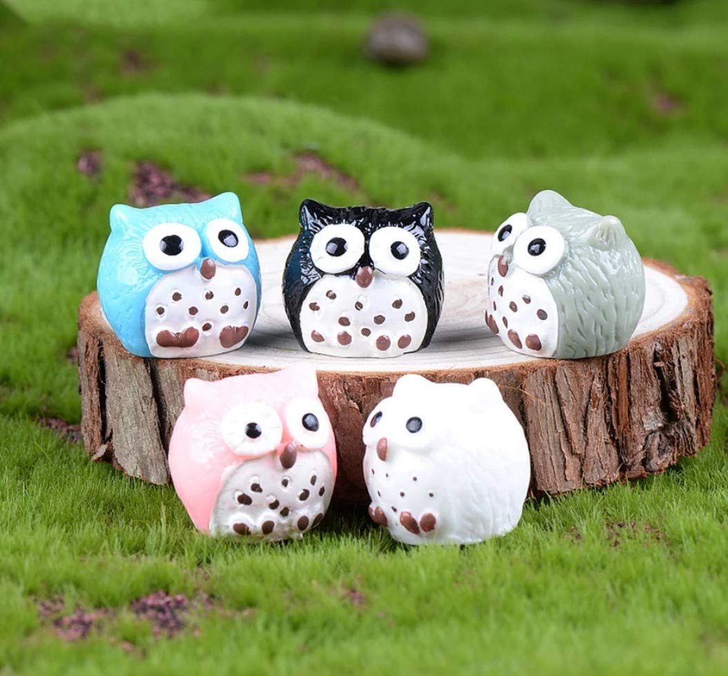 Bloom Bagicha Resin Miniature Owls Multicolour, 5 Pieces (B0816GYTK4) Amazon Price History, Amazon Price Tracker