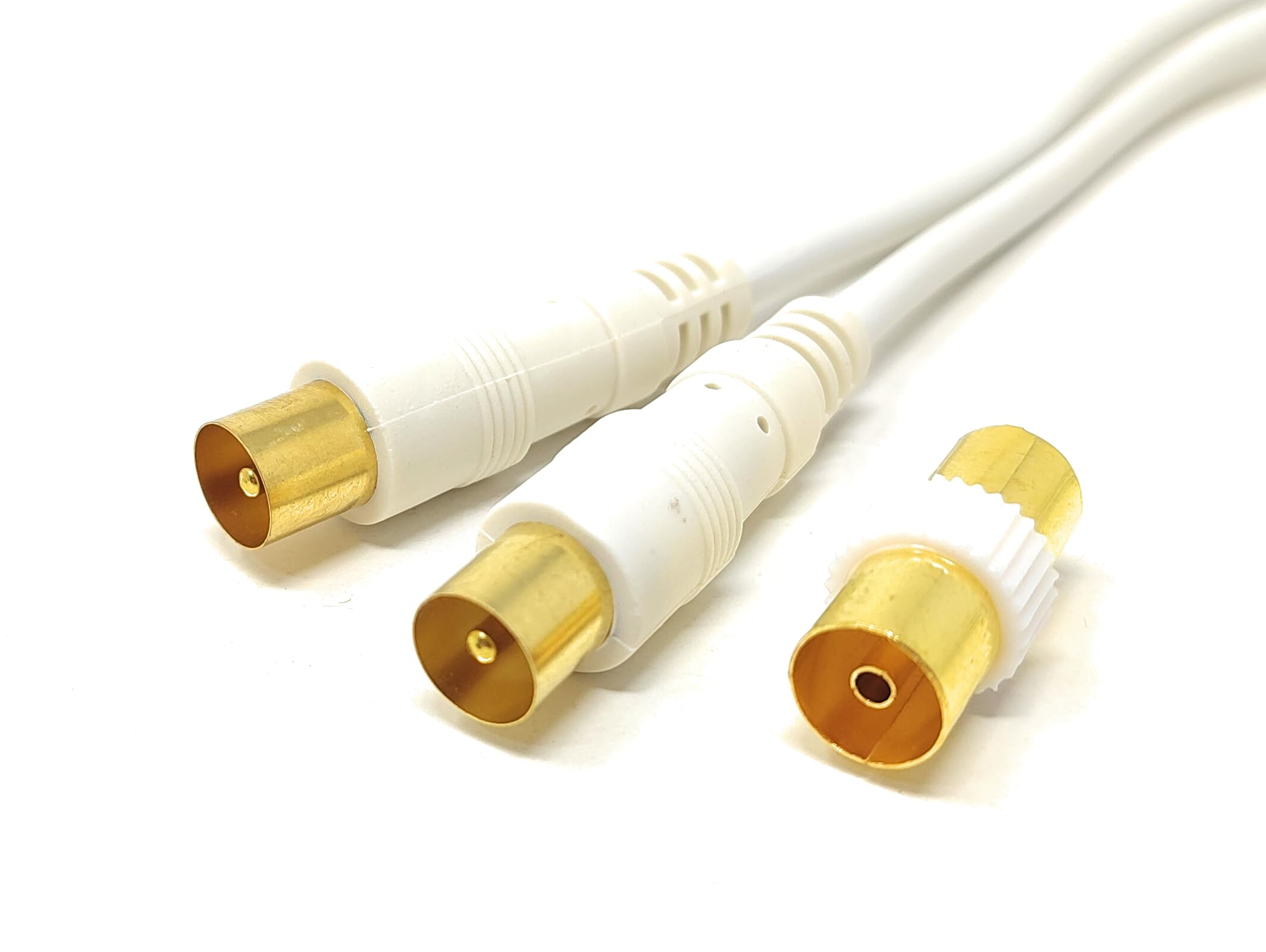 15m TV Aerial Coaxial Cable Male to Male