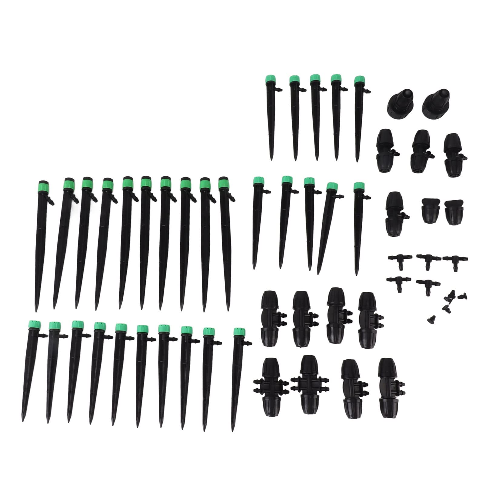 Haofy Sistema de Riego de Jardín Sistema de Riego de Jardín Kits Automáticos de Riego por Goteo para Camas de Jardín Elevadas Sistema de Riego por Goteo de Césped