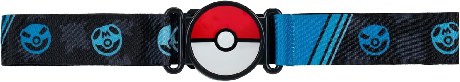 Jazwares Pokemon Squirtle Clip ‘N’ Go Belt Set - 2-Inch Squirtle Battle Figure with Clip ‘N’ Go Belt Plus Ultra and Lure Ball Accessories